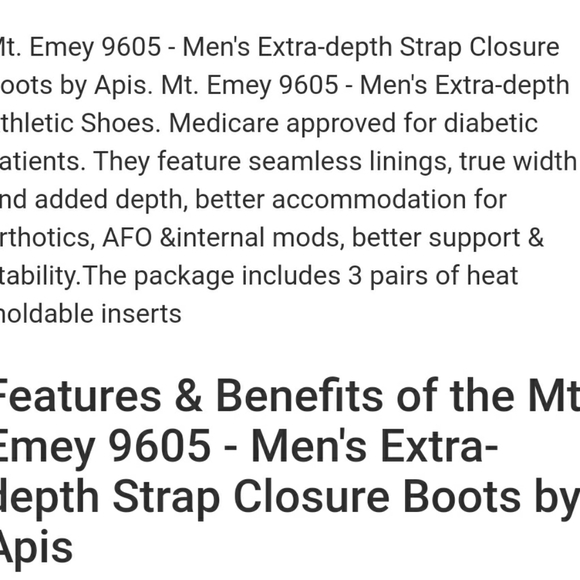 Apis Mt. Emey Men's 9605 Premier Added Depth Boots - Picture 16 of 16